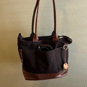 R. Riveter The Williams Signature Black Tote